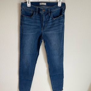 Madewell skinny jeans